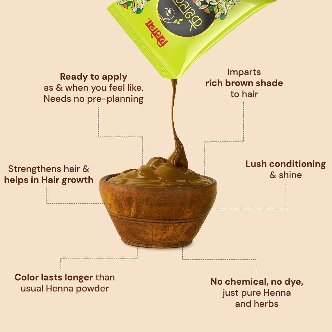Vithoba Keshratna 100% Pure Henna Mehendi | 50g