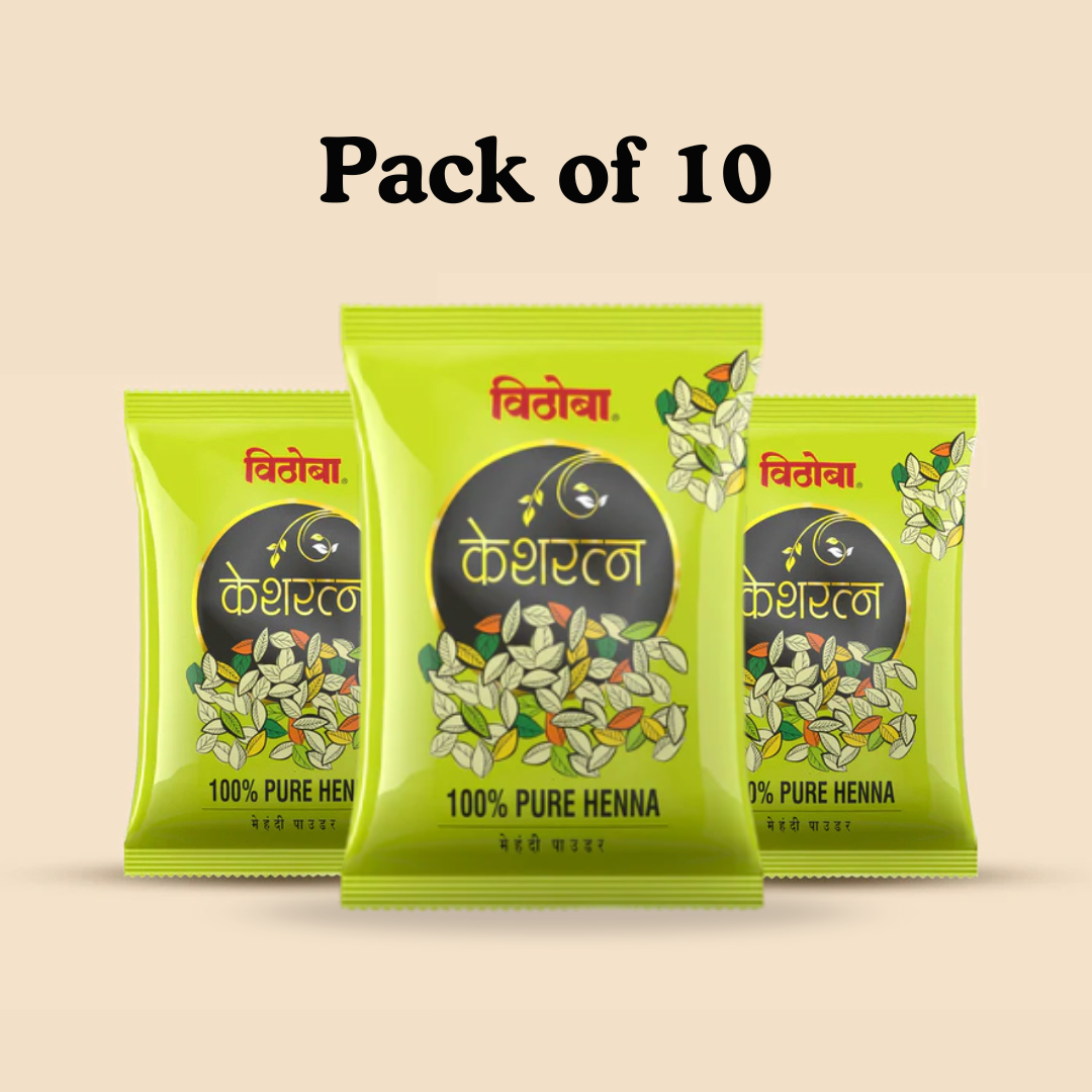 Vithoba Keshratna 100% Pure Henna Mehendi | 50g