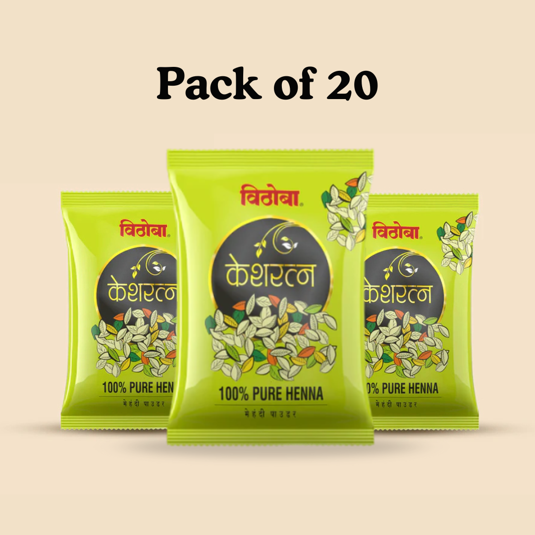 Vithoba Keshratna 100% Pure Henna Mehendi | 50g