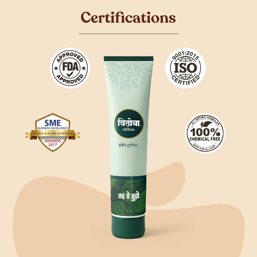 Vithoba Premium Toothpaste Multipack Combo - 150g +40g