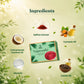 Vithoba Family Wellness Hamper - Tooth Powder 80g + Premium Herbal Toothpaste 150g + Rootfix Natural Toothpaste 150g + Vaijayanthi Soap 75g x 4 + Ayurvedic Hair Oil 100ml + Stay Active Pain Relief Oil 30ml + Kaali Strong Balm | 3+1 Toothbrush Pack